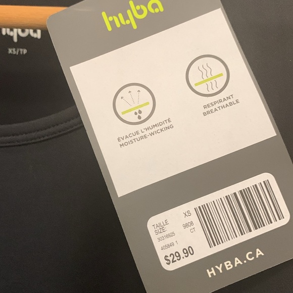 Brand new Women’s sleeveless black workout top with stretch, XS - Picture 2 of 4